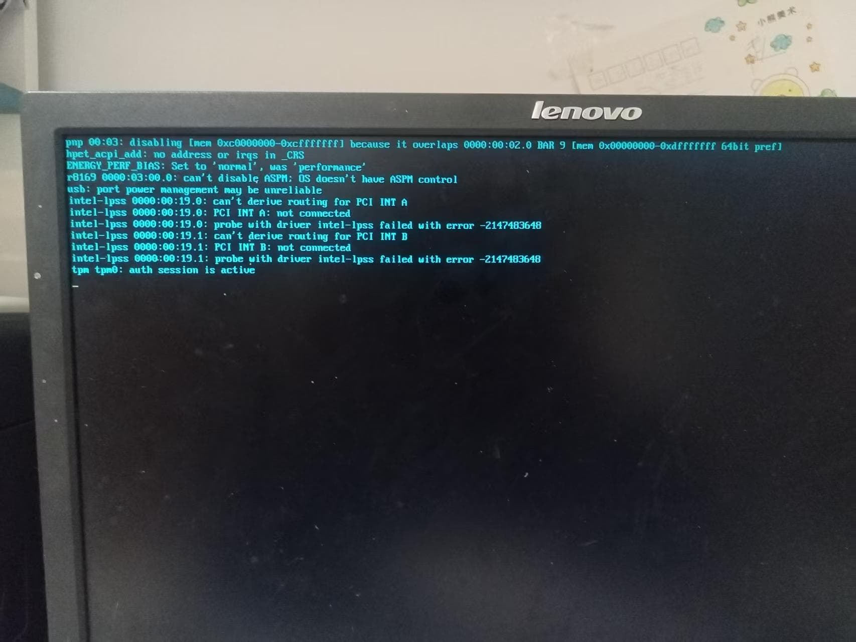 debian启动时出现蓝字，会卡几十秒，之前从来没有出现过- 新手园地- Debian中文论坛